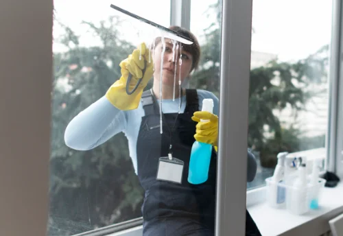 Nettoyage de vitres intérieures et extérieures à Albepierre-Bredons
